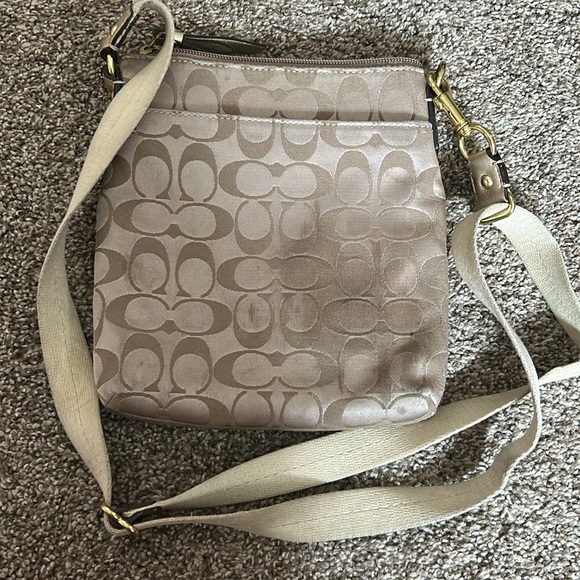Coach Poppy Glam Glitter Crossbody Purse - Picture 6 of 6